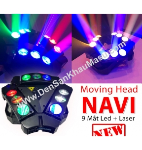 MOVING NHỆN 9 MẮT + LASER NHỎ